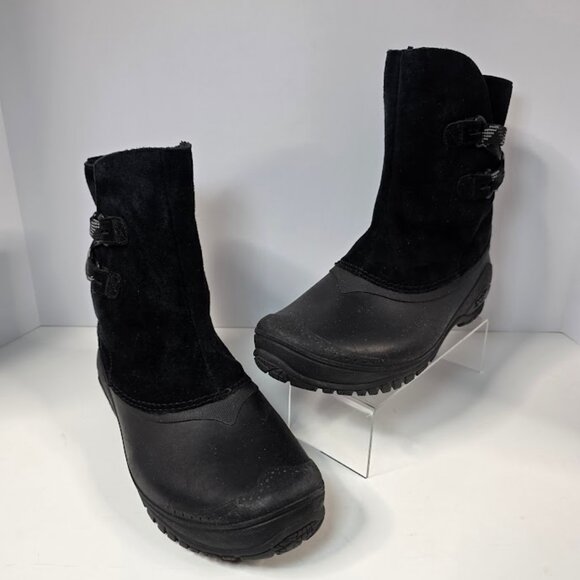 The North Face Women’s Faux Fur Polartec Shellista II Pull-On Boots 10 - Picture 1 of 12